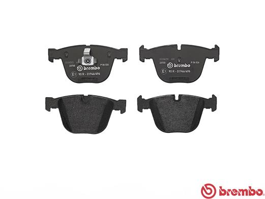 Placute frana BREMBO P06026