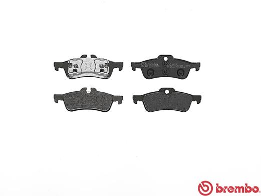 Placute frana BREMBO P06032