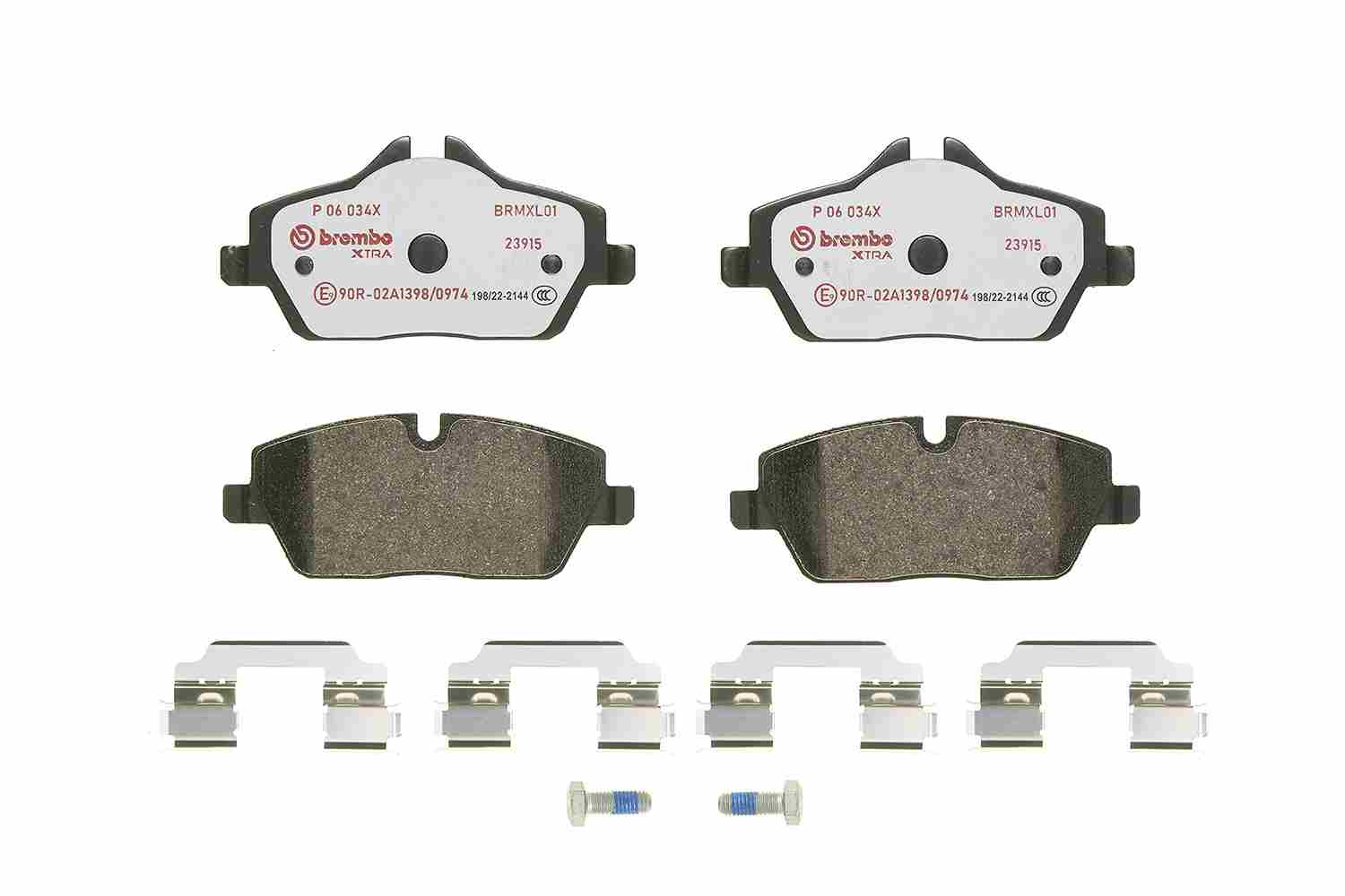 Placute frana BREMBO P06034X