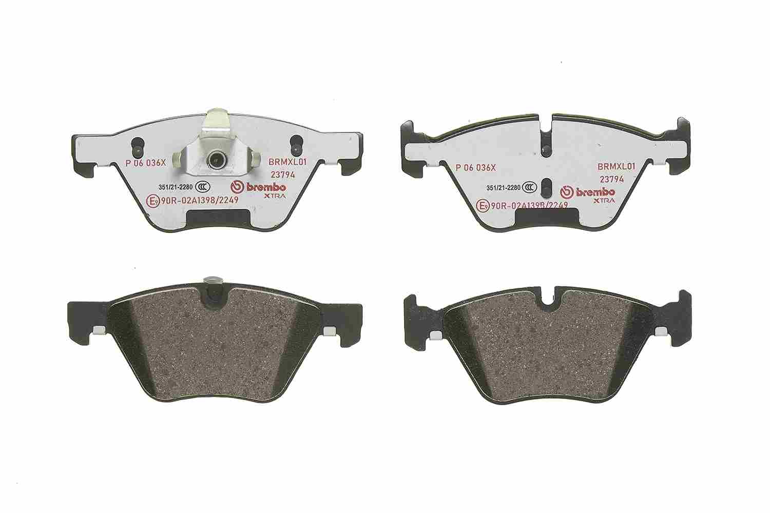 Placute frana BREMBO P06036X