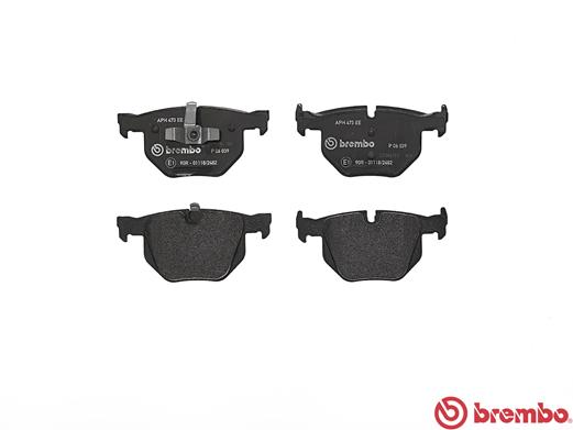 Placute frana BREMBO P06039