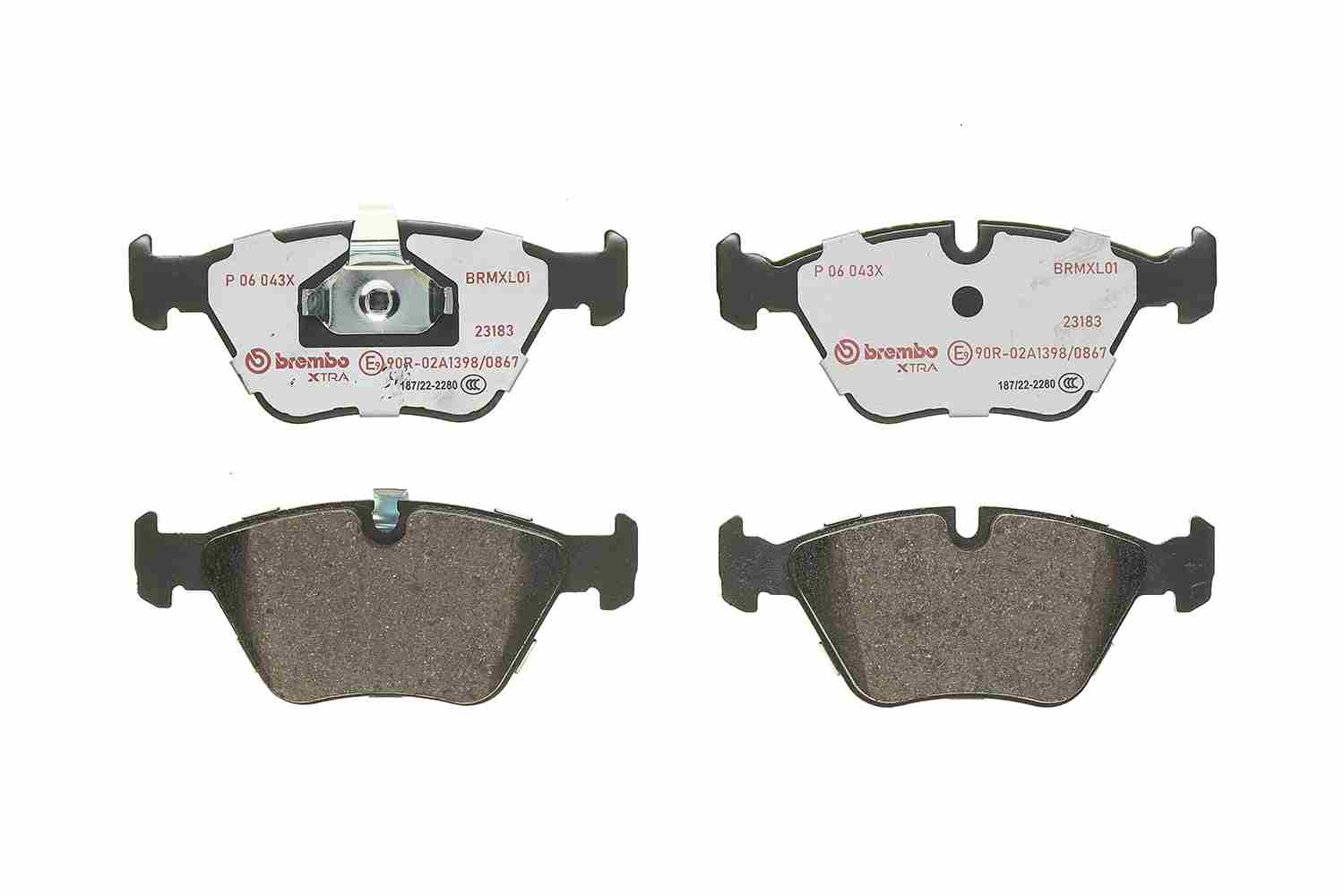 Placute frana BREMBO P06043X