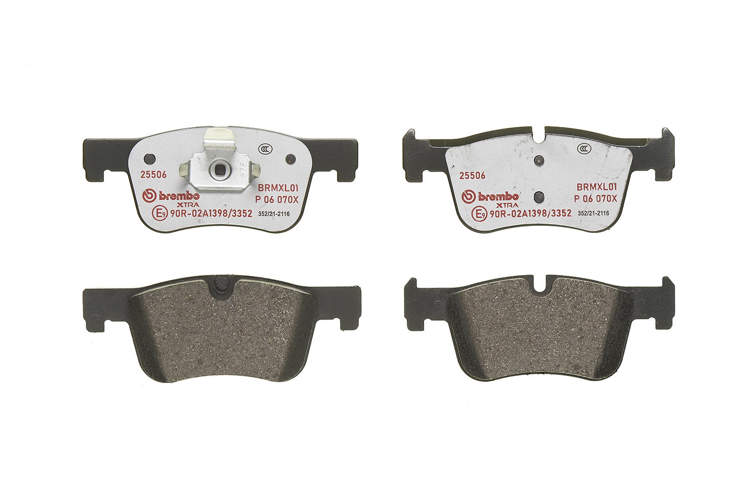 Placute frana BREMBO P06070X