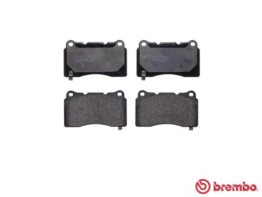 Placute frana BREMBO P09004
