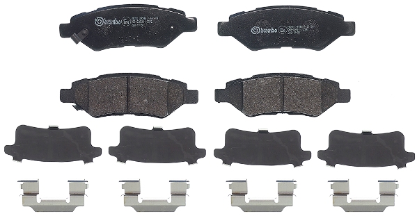 Placute frana BREMBO P09014