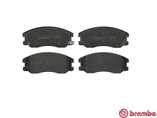 Placute frana BREMBO P10003