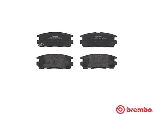 Placute frana BREMBO P10004