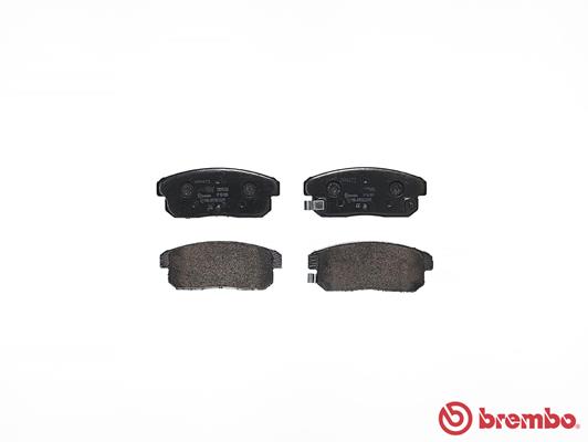 Placute frana BREMBO P10005