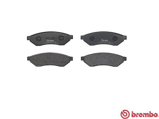 Placute frana BREMBO P10008