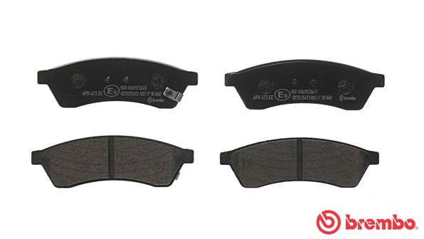 Placute frana BREMBO P10060
