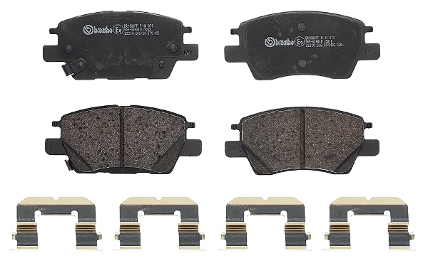 Placute frana BREMBO P10073