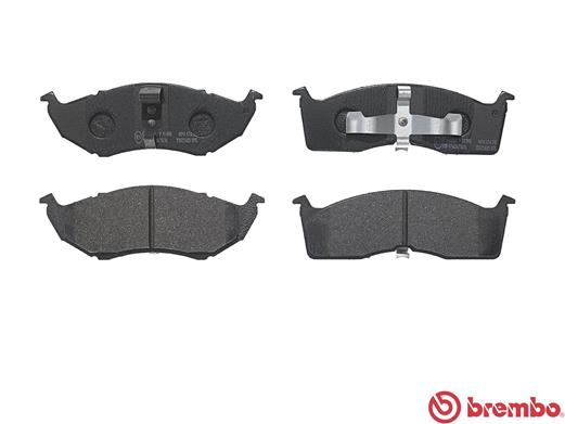 Placute frana BREMBO P11008