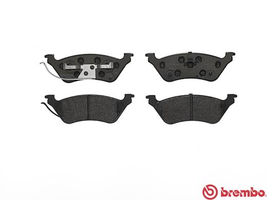 Placute frana BREMBO P11014