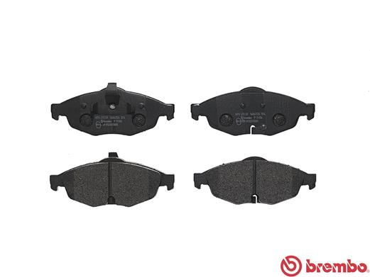 Placute frana BREMBO P11016