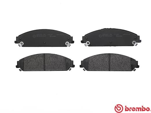 Placute frana BREMBO P11017