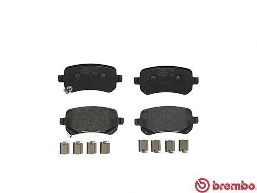 Placute frana BREMBO P11021