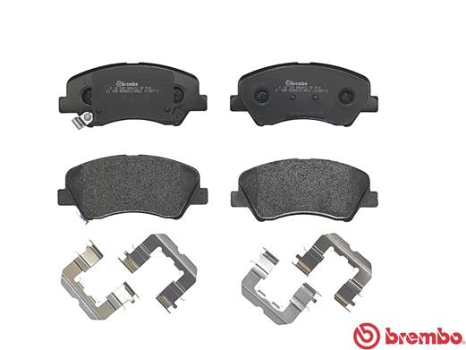 Placute frana BREMBO P18025