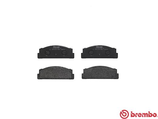 Placute frana BREMBO P23002