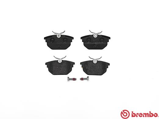 Placute frana BREMBO P23026