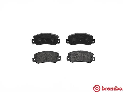 Placute frana BREMBO P23032