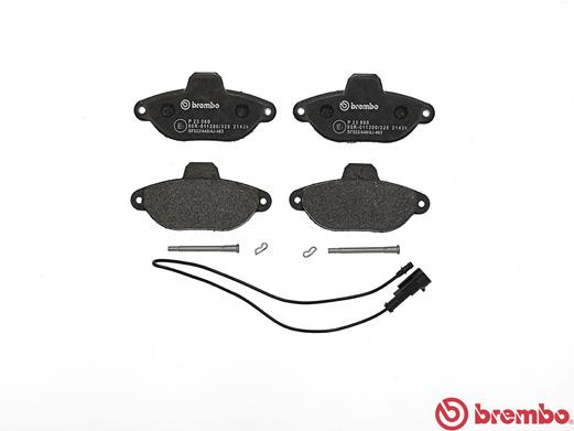 Placute frana BREMBO P23060