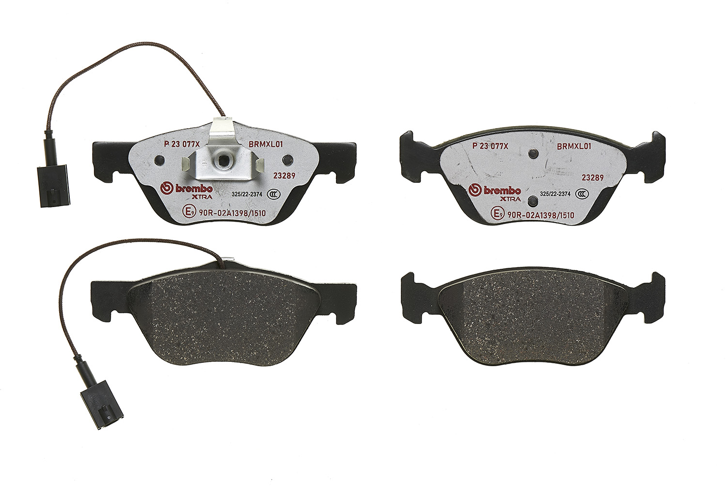 Placute frana BREMBO P23077X