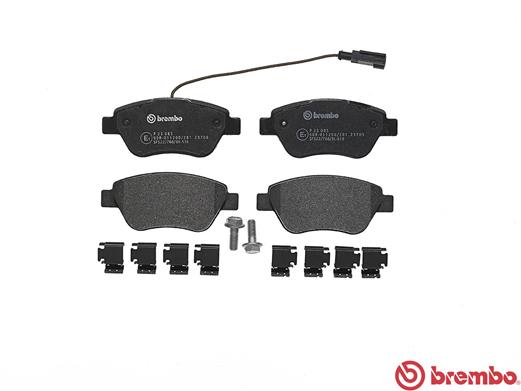 Placute frana BREMBO P23085