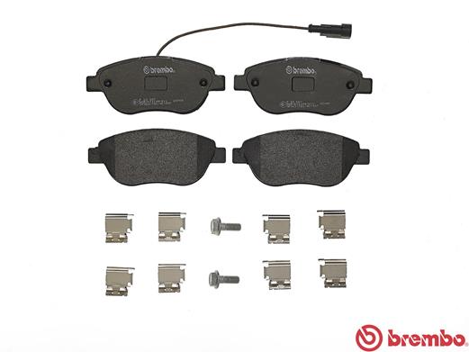 Placute frana BREMBO P23087