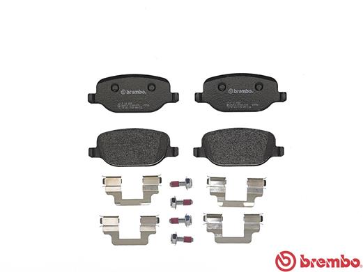 Placute frana BREMBO P23089