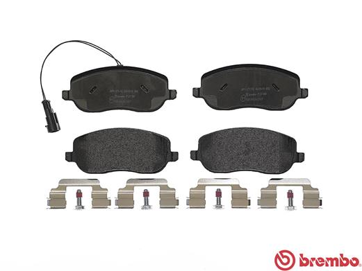 Placute frana BREMBO P23100