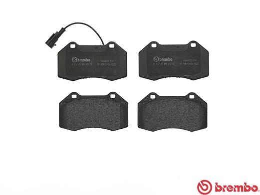 Placute frana BREMBO P23117