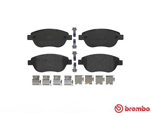 Placute frana BREMBO P23119