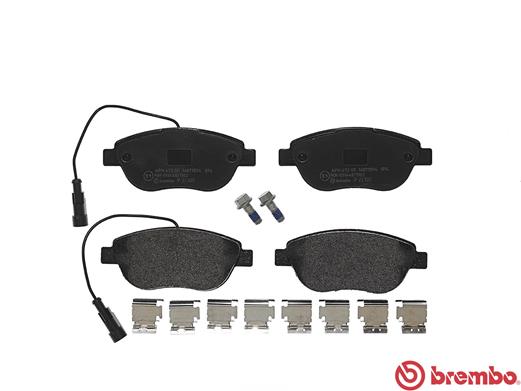 Placute frana BREMBO P23137