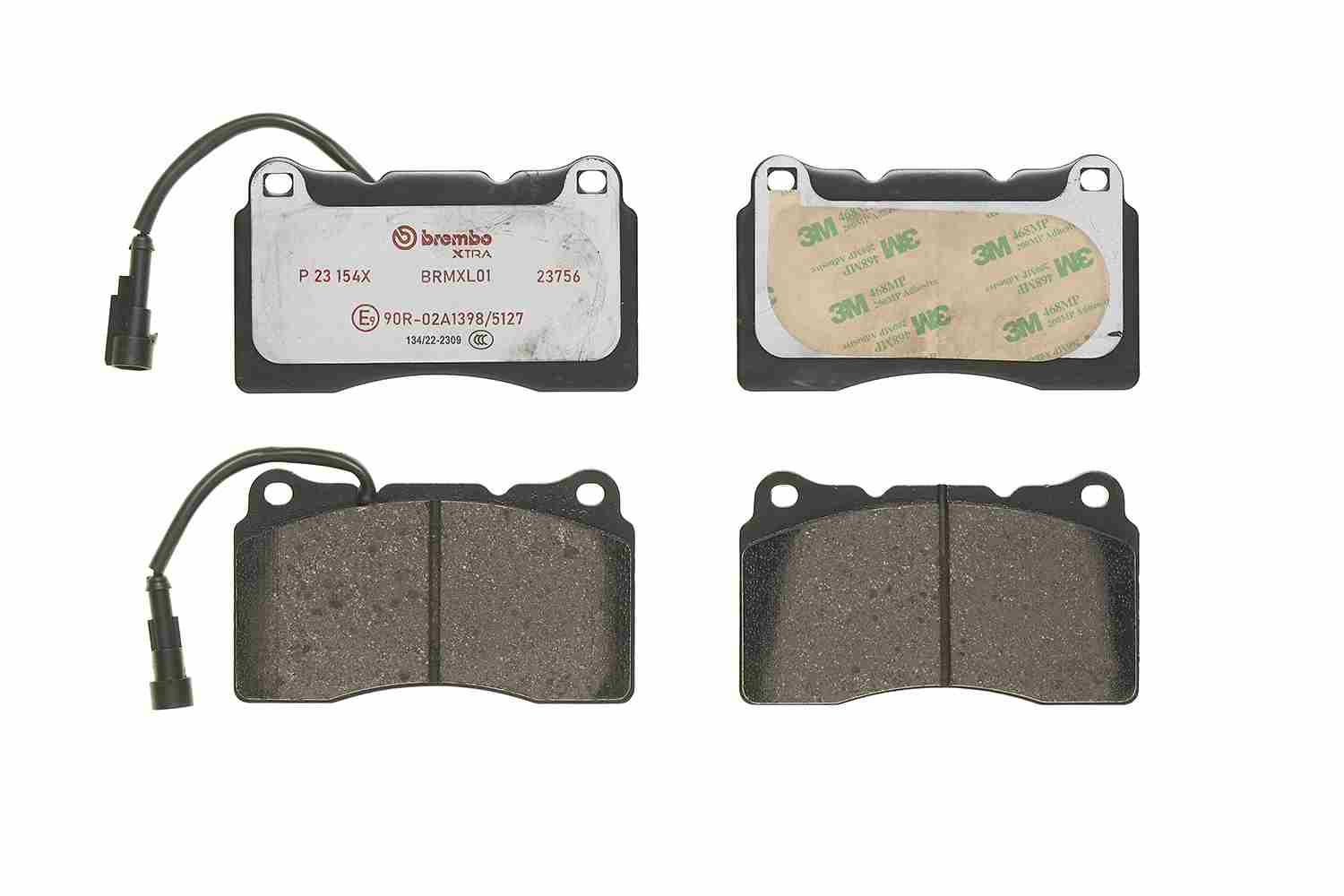 Placute frana BREMBO P23154X