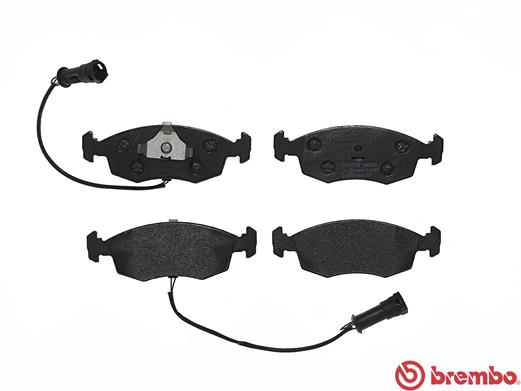 Placute frana BREMBO P24007