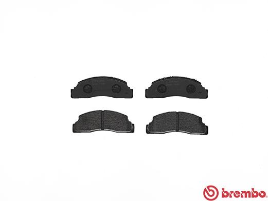 Placute frana BREMBO P24009