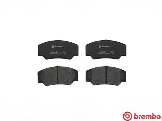 Placute frana BREMBO P24023