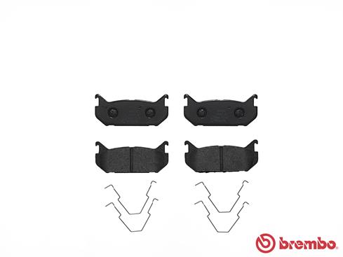 Placute frana BREMBO P24036
