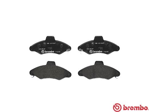 Placute frana BREMBO P24045