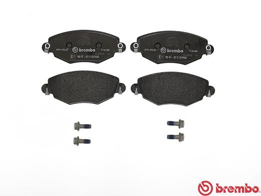 Placute frana BREMBO P24060
