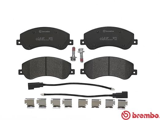 Placute frana BREMBO P24064