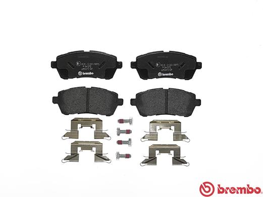 Placute frana BREMBO P24072