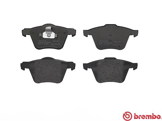 Placute frana BREMBO P24077