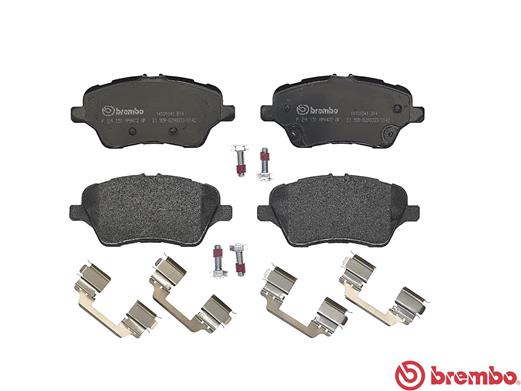 Placute frana BREMBO P24151