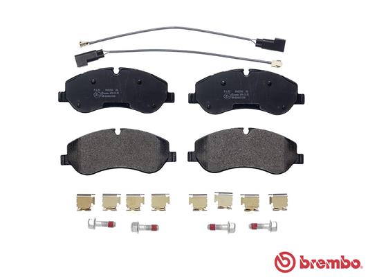 Placute frana BREMBO P24152
