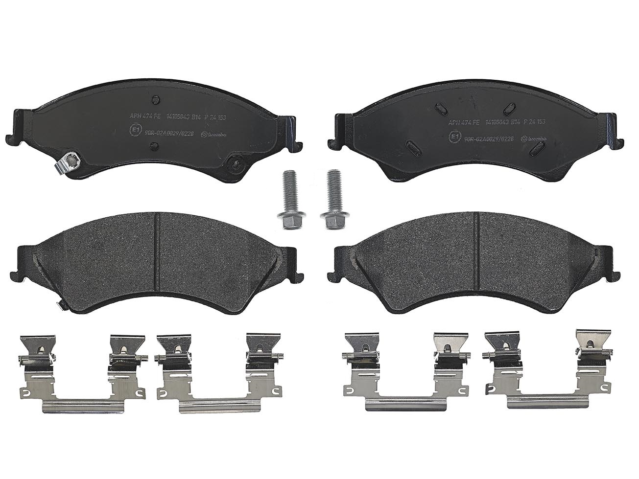 Placute frana BREMBO P24153