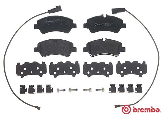 Placute frana BREMBO P24187