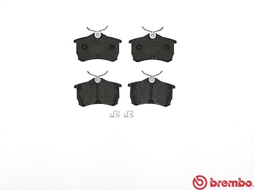 Placute frana BREMBO P28030