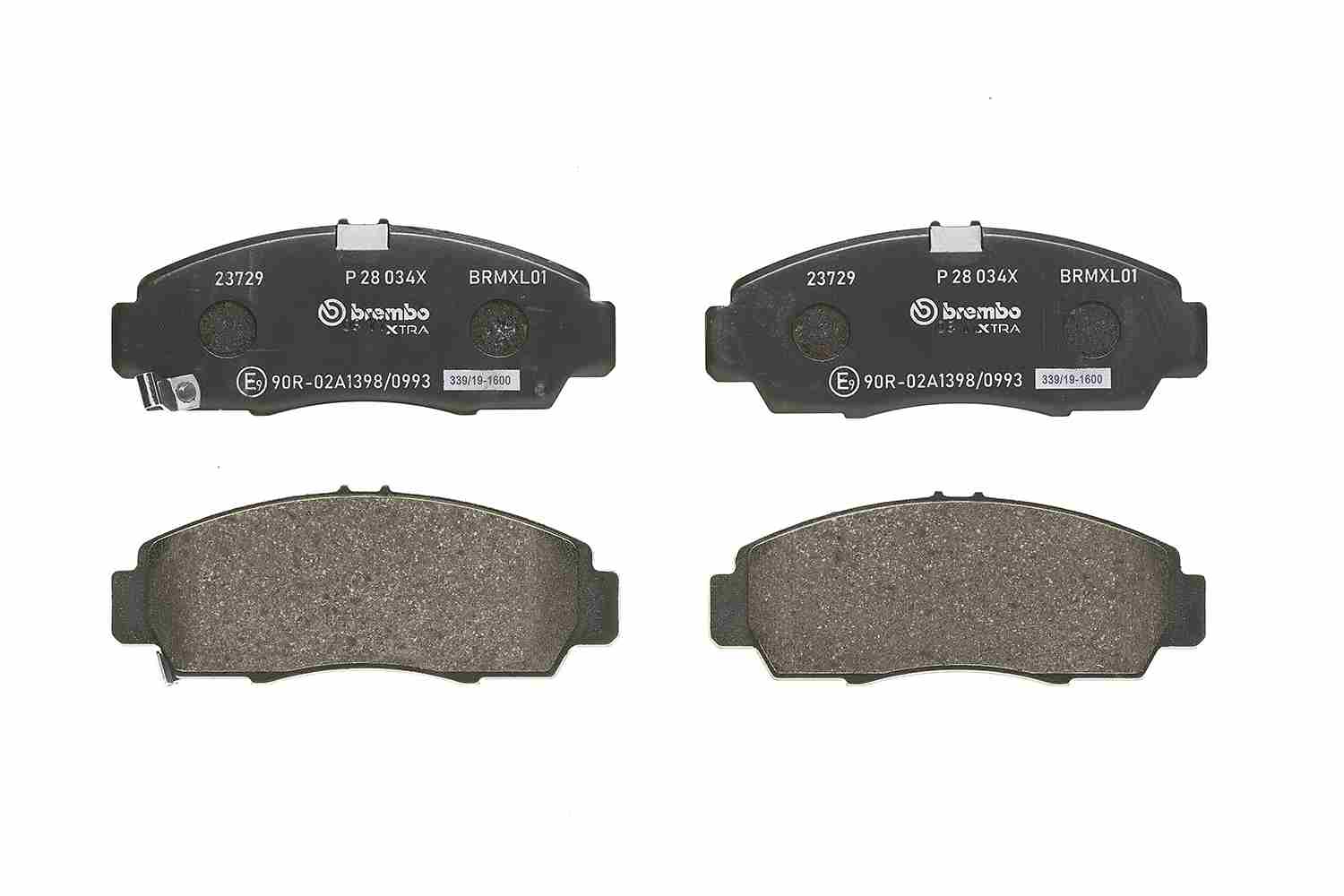 Placute frana BREMBO P28034X