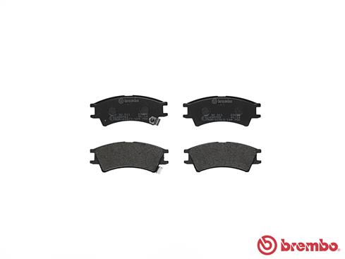 Placute frana BREMBO P30011